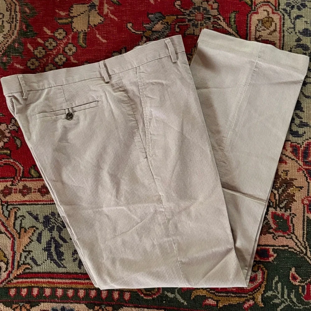 Banana Republic Pants Mens 38x32 Beige Excellent Fine Wale Cotton